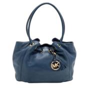 Pre-owned Leather totes Michael Kors Pre-owned , Blue , Dames