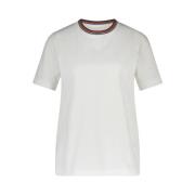 Gestreept Logo T-Shirt PS By Paul Smith , White , Dames