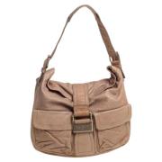 Pre-owned Leather handbags Givenchy Pre-owned , Beige , Dames