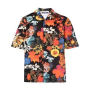 Stijlvolle korte mouw overhemd voor mannen Moschino , Multicolor , Her...