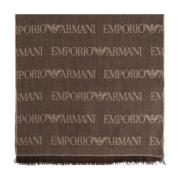 Gepersonaliseerde sjaal Emporio Armani , Brown , Heren