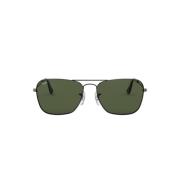 Rb3136 Zonnebril Caravan Gepolariseerd Ray-Ban , Green , Dames