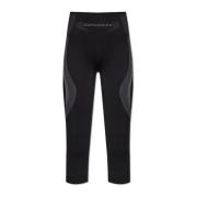 Leggings met logo Misbhv , Black , Dames