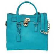 Pre-owned Leather totes Michael Kors Pre-owned , Green , Dames