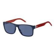 Stijlvolle Zonnebril TH 1718/S Tommy Hilfiger , Blue , Heren