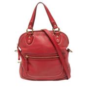 Pre-owned Leather totes Coach Pre-owned , Red , Dames