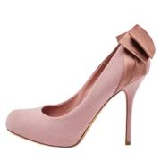 Pre-owned Fabric heels Dior Vintage , Pink , Dames