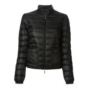 Lichtgewicht donsjas voor dames Moncler , Black , Dames