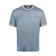 Clear Blue T-shirts en Polos Eleventy , Blue , Heren