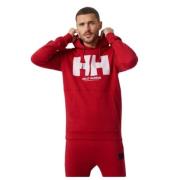Comfortabele en stijlvolle hoodie Helly Hansen , Red , Heren