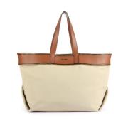 Stijlvolle Tassen voor elke Gelegenheid Moschino , Beige , Dames