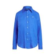 Stijlvol Overhemd Polo Ralph Lauren , Blue , Dames