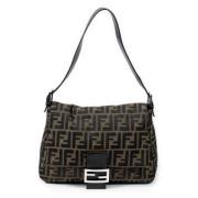 Pre-owned Canvas fendi-bags Fendi Vintage , Brown , Dames