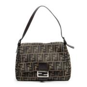 Pre-owned Canvas fendi-bags Fendi Vintage , Brown , Dames