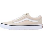 Klassieke Street Style Sneakers Vans , Beige , Dames