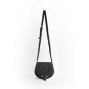 Zwarte Marcie Small Saddle Bag Chloé , Black , Dames