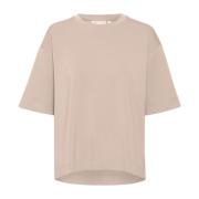 Klei Oversized T-Shirt InWear , Beige , Dames