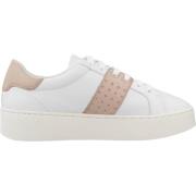 Skyely Damesmode Sneakers Geox , White , Dames