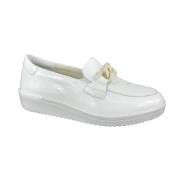 Mocassin Schoenen Solidus , White , Dames