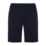 B Tech Stretch Nylon Bermuda Shorts Boggi Milano , Blue , Heren