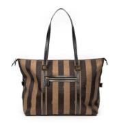 Pre-owned Canvas fendi-bags Fendi Vintage , Brown , Dames