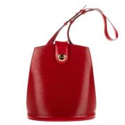 Pre-owned Leather louis-vuitton-bags Louis Vuitton Vintage , Red , Dam...