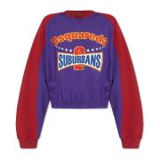 Bedrukte sweatshirt Dsquared2 , Purple , Dames