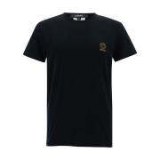 Zwarte Medusa T-shirts en Polos Versace , Black , Heren
