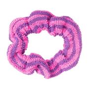 Gestreepte scrunchie Bond-Eye , Pink , Dames