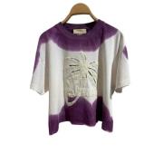 Pre-owned Cotton tops Gucci Vintage , Purple , Dames