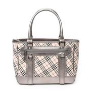 Pre-owned Canvas totes Burberry Vintage , Beige , Dames