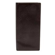 Pre-owned Leather key-holders Louis Vuitton Vintage , Brown , Dames