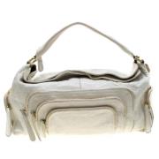 Pre-owned Leather handbags Givenchy Pre-owned , White , Dames
