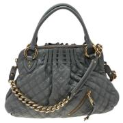 Pre-owned Leather shoulder-bags Marc Jacobs Pre-owned , Gray , Dames