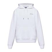 Typo hoodie met logo Jacquemus , White , Heren