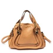 Pre-owned Leather handbags Chloé Pre-owned , Brown , Dames