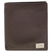 Pre-owned Leather wallets Loewe Pre-owned , Brown , Dames