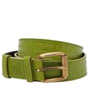 Pre-owned Fabric belts Burberry Vintage , Green , Dames