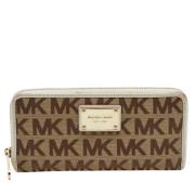 Pre-owned Canvas wallets Michael Kors Pre-owned , Beige , Dames