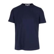 Basis Navy T-Shirt Comme des Garçons , Blue , Heren