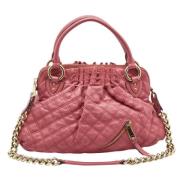 Pre-owned Leather shoulder-bags Marc Jacobs Pre-owned , Pink , Dames