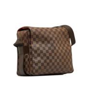 Pre-owned Fabric shoulder-bags Louis Vuitton Vintage , Brown , Dames