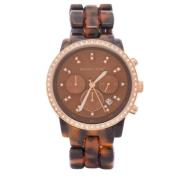 Pre-owned Acetate watches Michael Kors Pre-owned , Brown , Dames