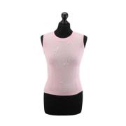 Pre-owned Fabric tops Dior Vintage , Pink , Dames