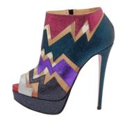 Pre-owned Fabric boots Christian Louboutin Pre-owned , Multicolor , Da...