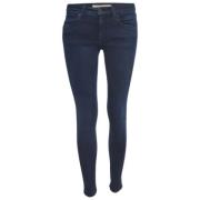 Pre-owned Denim jeans Burberry Vintage , Blue , Dames