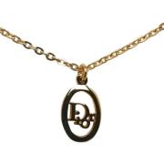 Pre-owned Yellow Gold necklaces Dior Vintage , Yellow , Dames