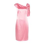 Asymmetrische Midi Jurk Givenchy , Pink , Dames