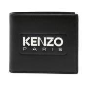 Zwarte Portemonnees Kenzo , Black , Heren