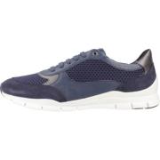 Stijlvolle Damessneakers Geox , Blue , Dames